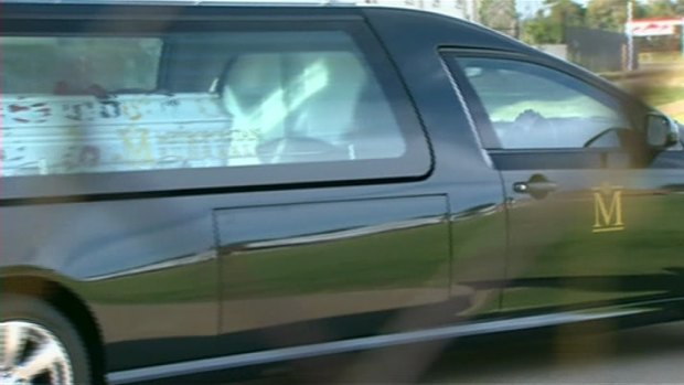 The hearse was pulled over for a random breath test in Rockingham on Thursday. File pic 