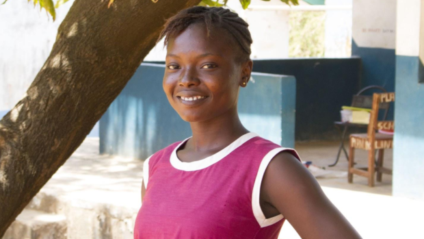 Fatmata is one of the students who has benefited from the One Girl program. 