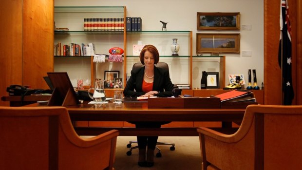 The briefing was prepared for then prime minister Julia Gillard.