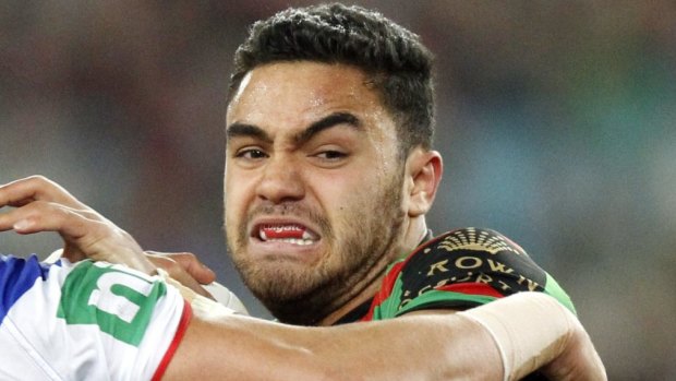 South Sydney's Dylan Walker has been hospitalised after suffering a reaction to painkilling medicine.