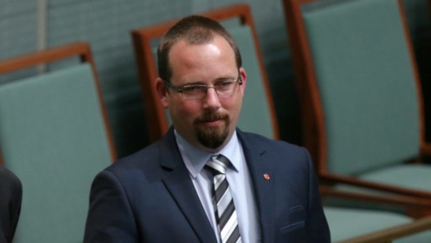 Ricky Muir wants the APS to use Australian made paper.