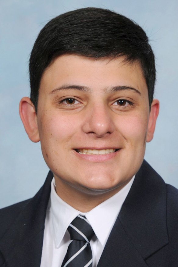 Matthew Arena from Clancy Catholic College helped his school climb the maths rankings. 