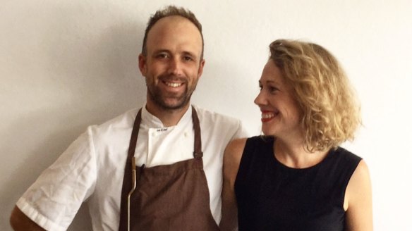 Josh Lewis and Astrid McCormack of Fleet restaurant.