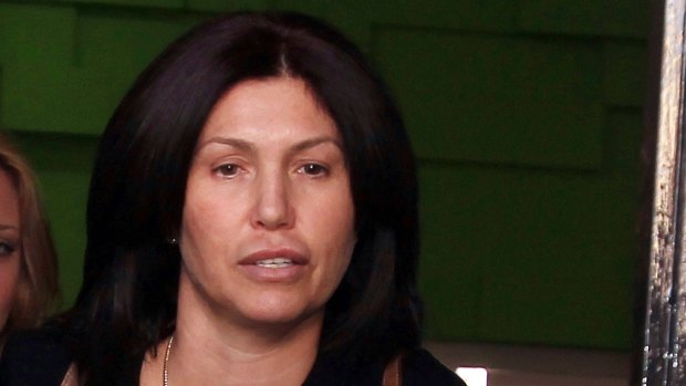 Roberta Williams, former wife of slain underworld killer Carl Williams.