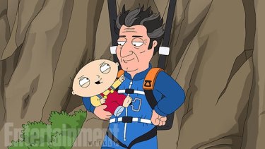 Sean Penn will rescue Stewie Griffin from a virus outbreak in <i>Family Guy</i>.