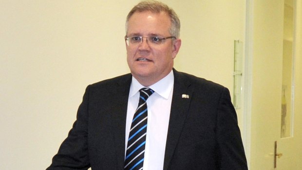 "We're not going to allow ... just decisions to tumble out of the sky": Scott Morrison.