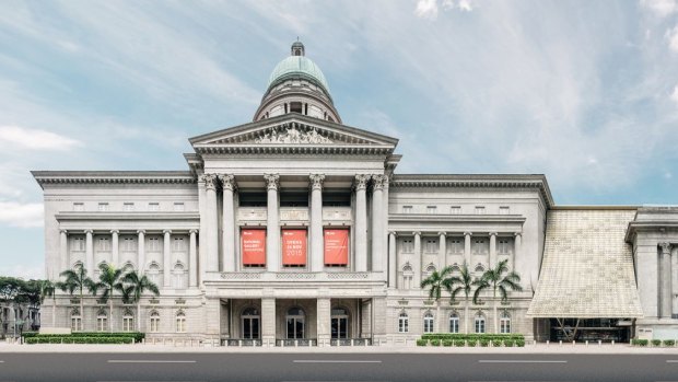 A grand design: The National Gallery Singapore.