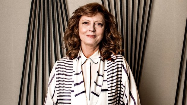 Susan Sarandon provides one of the many voices in the audiobook version of George Saunders'  Lincoln in the Bardo.