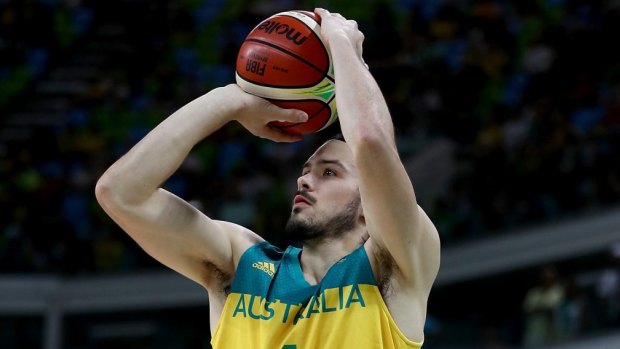  Chris Goulding is part of the Boomers' squad for the Asia Cup.