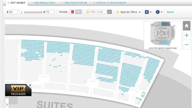 The cheap seats at Beyonce's Pittsburgh, Philadelphia show on May 31 are largely unsold.