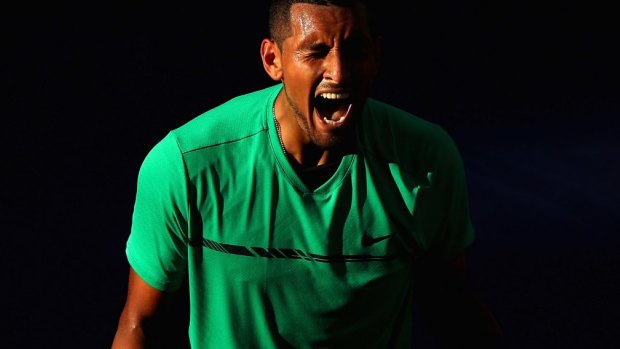 Kyrgios has been forced to pull out of the game due to sickness. 