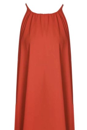 Boohoo Sienna Chiffon high-neck maxi dress, $40.
