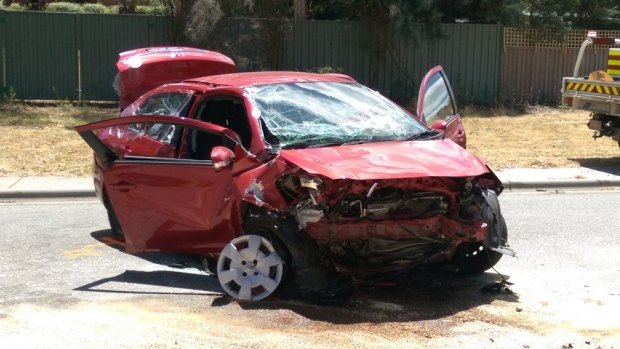A head on crash in Calwell was caused when one driver had a medical episode, police say.