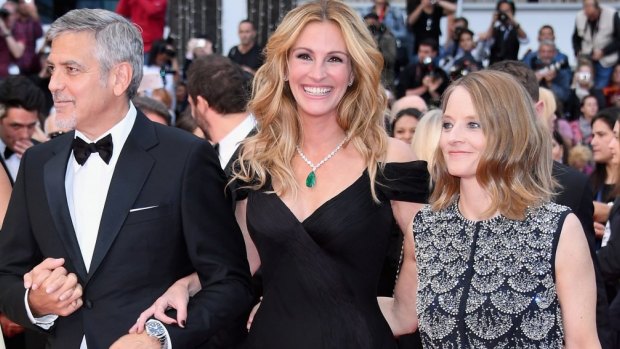 How Jodie Foster got George Clooney and Julia Roberts to star in Money Monster. Pictured at Cannes in May.