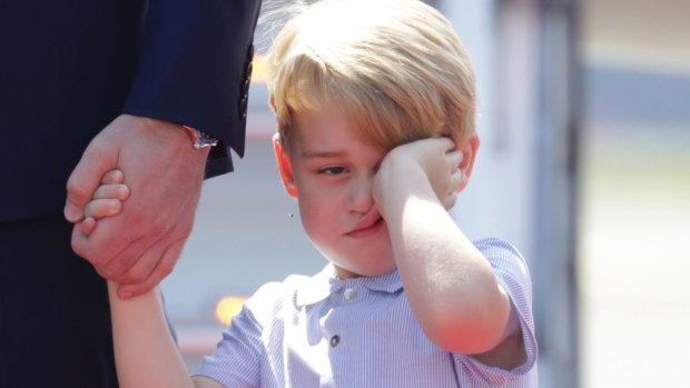 Prince George starts school on Thursday but the school is vulnerable to terrorists, local residents have claimed.