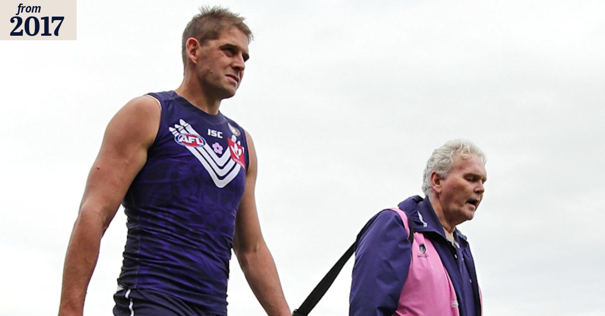 Fremantle ruckman Adam Sandilands ruled out for rest of season