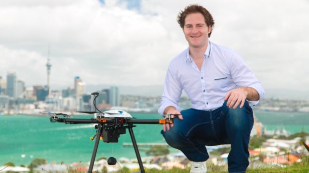 Matthew Sweeny is developing the technology to launch a commercial drone delivery service.