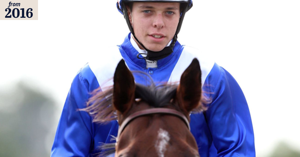 Joe Pride ahead of schedule as he looks for another two-year-old winner