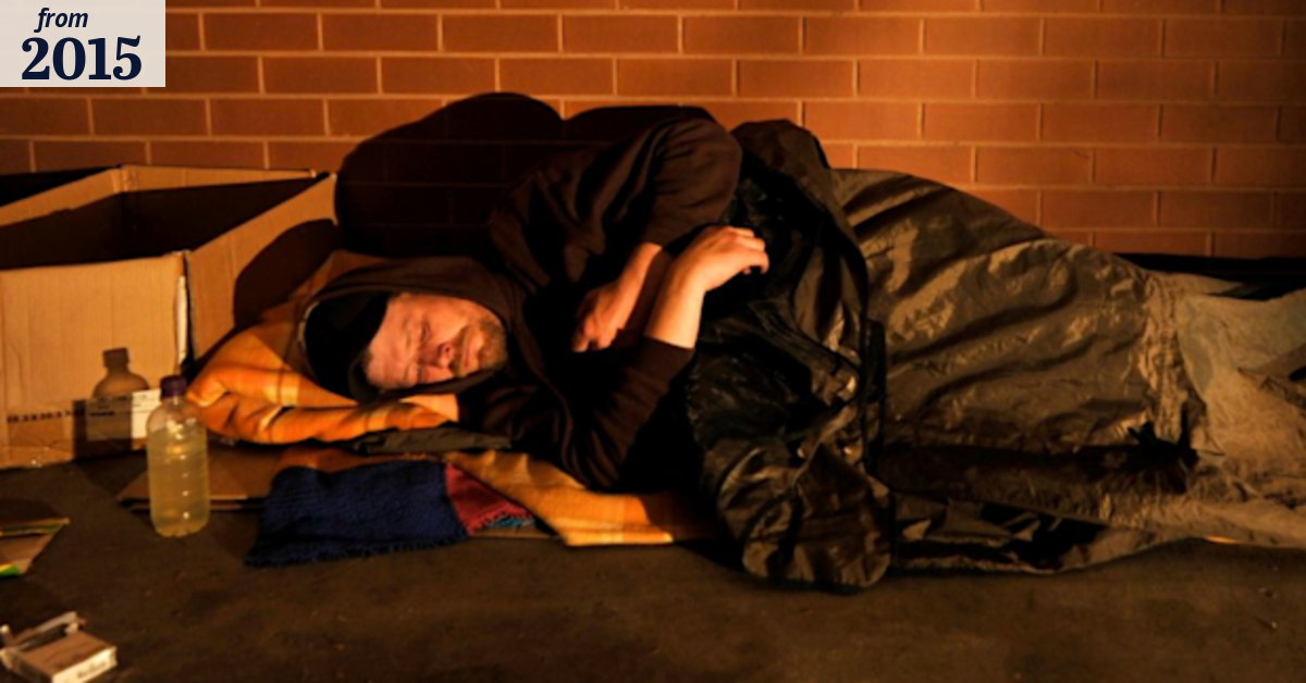 Homeless turning to crowdfunding as demand for services peaks