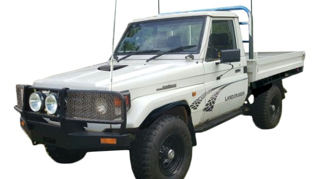 Police want to speak to the owner of a ute, similar to the one pictured, that could help with the death of Josh Warneke.