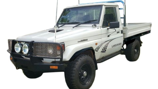 Police want to speak to the owner of a ute, similar to the one pictured, that could help solve the murder of Josh Warneke.