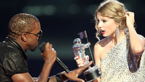 Who can forget Kanye West taking the microphone from Taylor Swift as she accepted an MTV award in 2009?