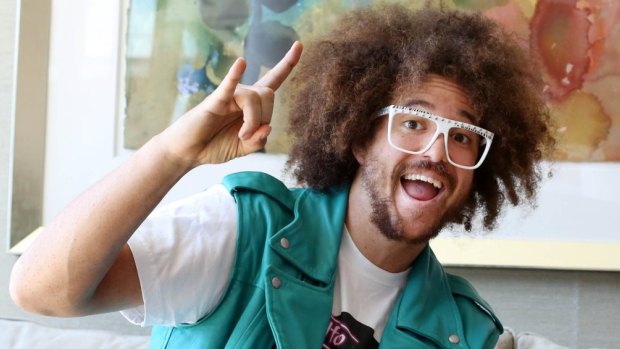 ''It was crazy'': Singer and X Factor judge Redfoo  was left bleeding after he was hit by a glass as he left a VIP section at The Golden Sheaf Hotel in Double Bay last year.