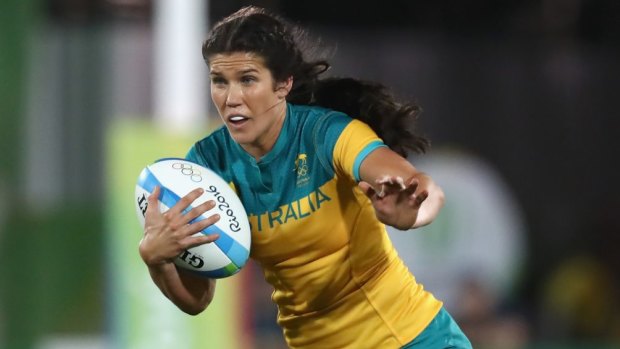 Charlotte Caslick was outstanding for the Pearls in the women's rugby sevens final at the Olympics.