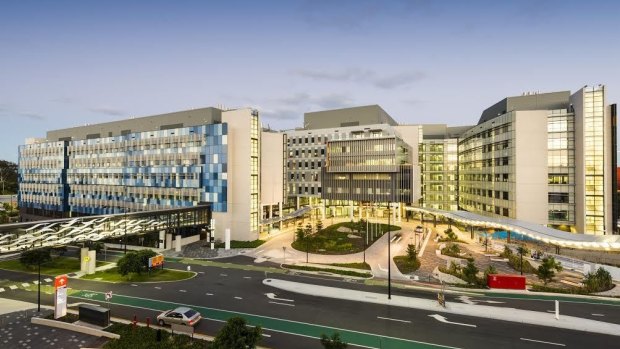 The Gold Coast University Hospital.