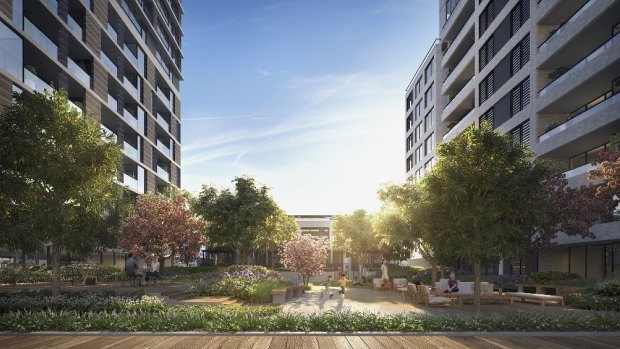 Global developer Greenland Australia's new project ''nbh'' at Lachlan's Line, North Ryde