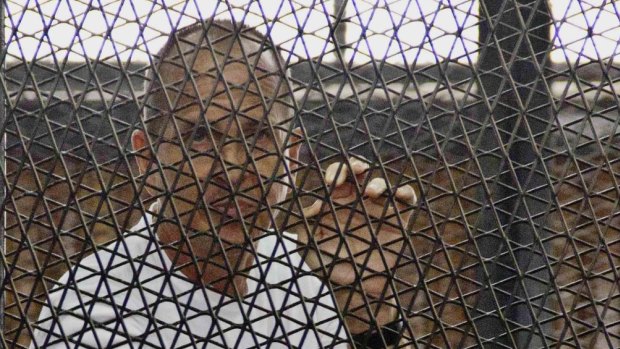 Paying the price: Peter Greste.