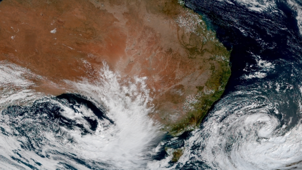 Rain soaking South Australia and parts of Victoria on Tuesday will reach Sydney by Thursday.