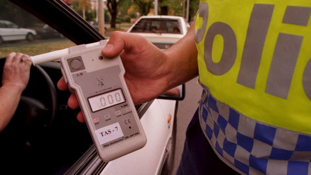 The driver, who was on a zero-alcohol-limit licence condition, was allegedly more than three times the legal limit. 