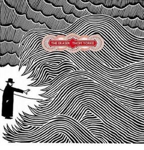 Cover for <i>The Eraser</i> by Thom Yorke, lead singer of Radiohead, designed by Stanley Donwood.