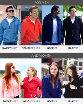 Styles for men and for women.