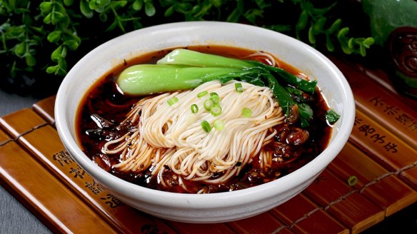 Dainty Sichuan's mouth-numbing noodles. 