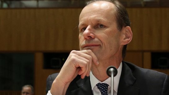 ANZ chief executive Shayne Elliott appeared at the parliamentary inquiry into banking.