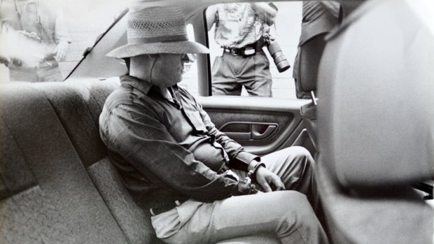 David Harold Eastman shortly after his arrest in 1992.