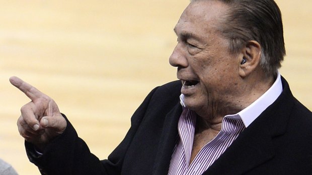 Controversial: Los Angeles Clippers owner Donald Sterling.