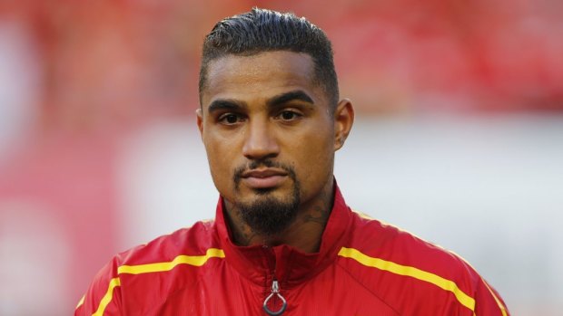 Ghana's Kevin-Prince Boateng was sent home with teammate Sulley Munta before the Portugal game for fighting with the coach.