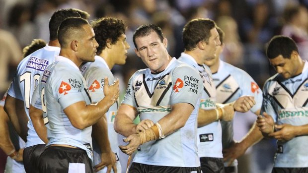 The stigma from 2011: Several Cronulla players from that season were suspended after the ASADA investigation.