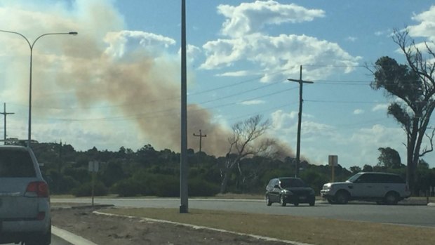 Evacuations over fire at Joondalup campus of ECU.