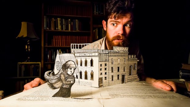 Ralph McCubbin Howell creates an immersive play in The Bookbinder.