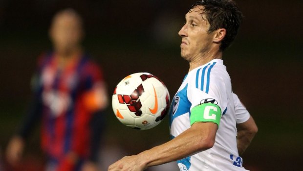 Sixteen A-League players have been named, including Victory's Mark Milligan.