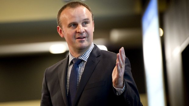 Historic: ACT Treasurer Andrew Barr is set to become the first openly gay leader of a state or territory in Australia.