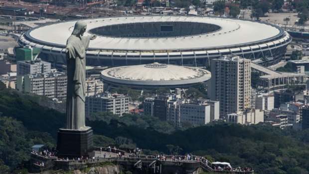 Rio de Janeiro's Maracana stadium, the site of the 'Maracanazo' in 1950. The stadium will also host the 2014 final.