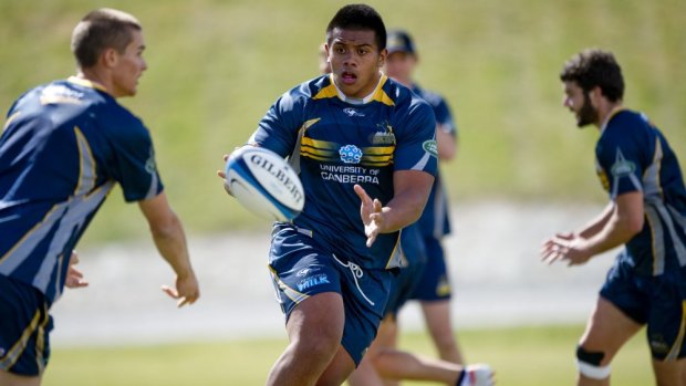 Allan Alaalatoa will make his Brumbies starting debut against the Lions.
