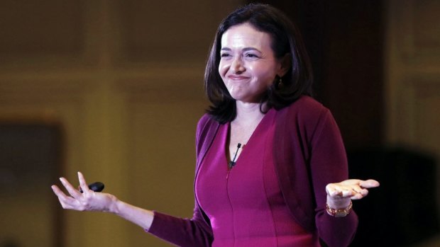 'Communicated really badly': Facebook's COO Sheryl Sandberg attends a seminar in New Delhi.