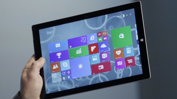 Laptop killer? Microsoft's Surface Pro 3 tablet.