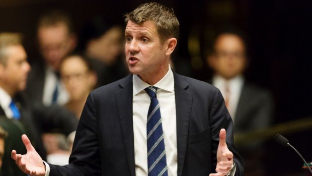 Mike Baird is either brave or foolhardy going to an election planning to sell poles and wires.